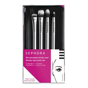 SEPHORA Set pinceaux smoky eye Effet charbonneux