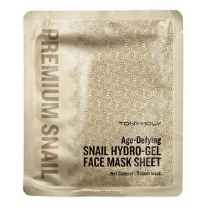 TONYMOLY Age-Defying Snail Hydro-Gel Face Mask Sheet Masque à base de filtre d’escargot