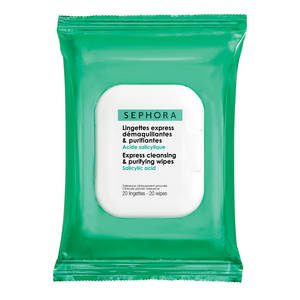 SEPHORA Lingettes express démaquillantes & purifiantes Acide salicylique