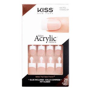 KISS Salon Acrylic French Faux ongles