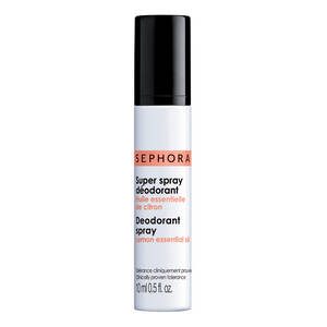 SEPHORA Super spray déodorant Huile essentielle de citron