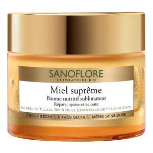 SANOFLORE Miel suprême visage Baume nutritif sublimateur Bio