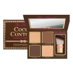 TOO FACED Cocoa Contour Chiseled to Perfection Palette de maquillage