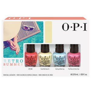 OPI Collection Retro Summer Kit de Mini Vernis à Ongles