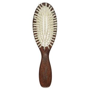 CHRISTOPHE ROBIN Brosse de voyage 100% poils de sangliers naturels et bois