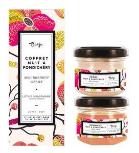 BAÏJA Nuit à Pondichery Lotus Gingembre Coffret rituel soin corps