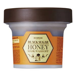 SKINFOOD Black Sugar Honey Mask Wash Off Masque Exfoliant Visage