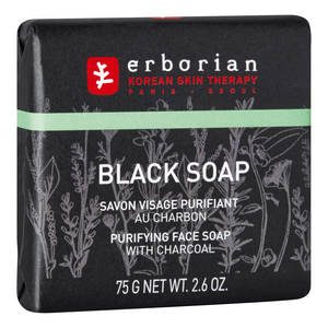ERBORIAN Black Soap Savon visage purifiant au charbon