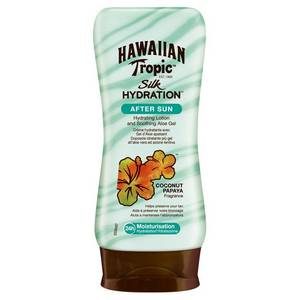 HAWAIIAN TROPIC Après Soleil Silk Hydration Crème Hydratante avec Gel d’Aloe apaisant