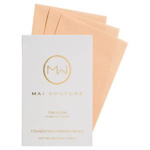 Mai Couture Foundation Powdered Papier Fond de teint Papier