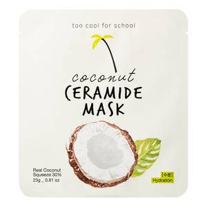 TOO COOL FOR SCHOOL Coconut Sheet Mask Masque Tissu Visage Coco