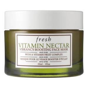 FRESH Vitamin Nectar Vibrancy-Boosting Face Mask Masque d’éclat Format Voyage