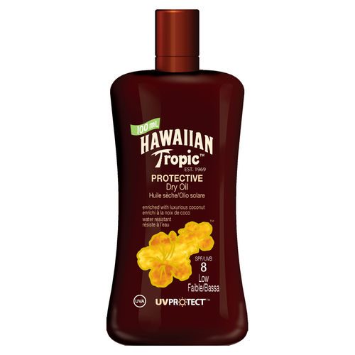 HAWAIIAN TROPIC Mini Huile Sèche Protectrice SPF 8