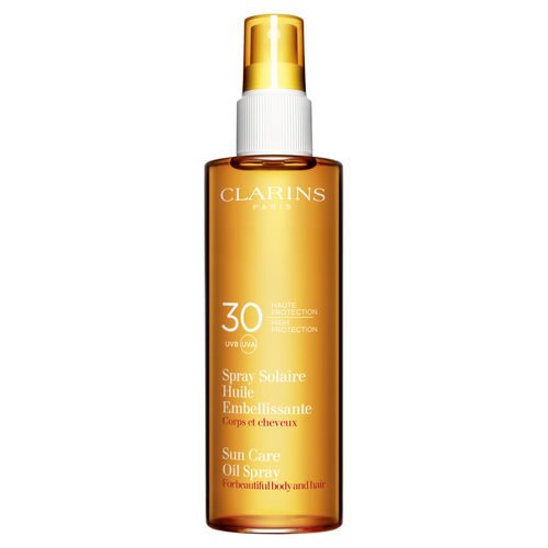 CLARINS Spray Solaire Huile Embellissante Haute Protection UVA/UVB 30