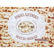 Matzo bread, pains azymes pour toasts