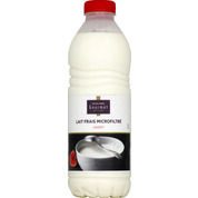 Lait frais et entier, microfiltré