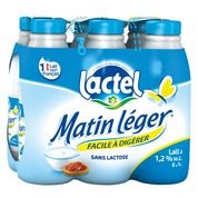 Lait demi-écrémé, stérilisé UHT, facile à digérer, 0,5% de lactose