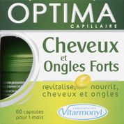 Cheveux et ongles forts, pour 1 mois, capsules