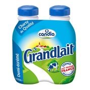 Lait demi-écrémé, stérilisé UHT