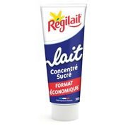 Lait concentré en tube, sucré