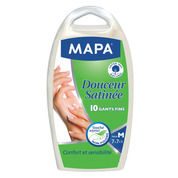 Gants latex, douceur satinée, t