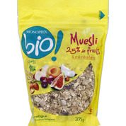 Muesli de 4 céréales, 25% de fruits