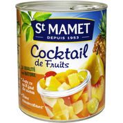 Cocktail de fruits au sirop