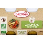 Jardinière de légumes, dès 4 mois, certifié AB