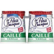 Yaourts à la vanille, caillés au lait de brebis