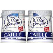 Yaourts caillés au lait de brebis, goût nature