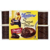 Secret de mousse au chocolat noir