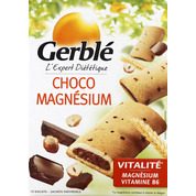 Biscuits au chocolat et magnésium