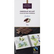 Chocolat au lait fondant de Saint Domingue, Max Havelaar