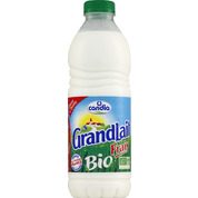 Lait frais et entier, pasteurisé, certifié AB