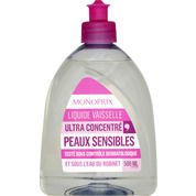 Liquide vaisselle ultra concentré peaux sensibles