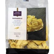 Pappardelle à la farine de blé tendre et la semoule de blé dur