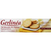 Biscuits au citron et à la vanille, hyperprotéinés