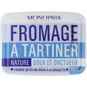 Monoprix Fromage à tartiner nature-mon