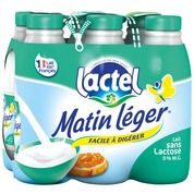 Lait écrémé, facile à digérer