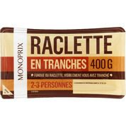 Monoprix Raclette en tranches-mon