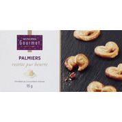 Les palmiers, feuilleté au croustillant intense