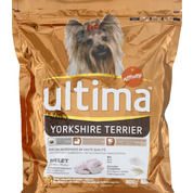 Croquettes pour Yorkshire terrier, spécial mini 1-10kg, riche en poulet et riz