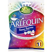 Bonbons aromatisés sans sucre Arlequin