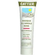 Masque à l’argile rose, peaux sensibles, cosmétique bio