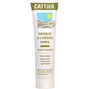 Masque à l’argile verte, peaux grasses, cosmétique bio