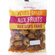 Petits cakes aux fruits