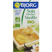 Préparation dessert au soja et à la vanille, certifié AB