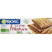 Biscuits natures à la farine complète, certifié AB