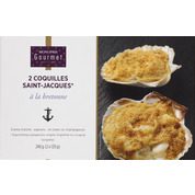 Coquilles Saint Jacques à la bretonne