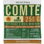 Comté 6 mois d’affinage, fromage à pâte pressée cuite, AOC-mon